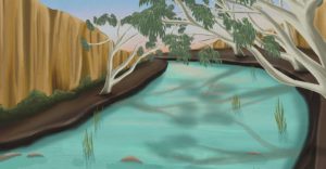 Australian River - River Illustration - ANiMOZ BiOME Art