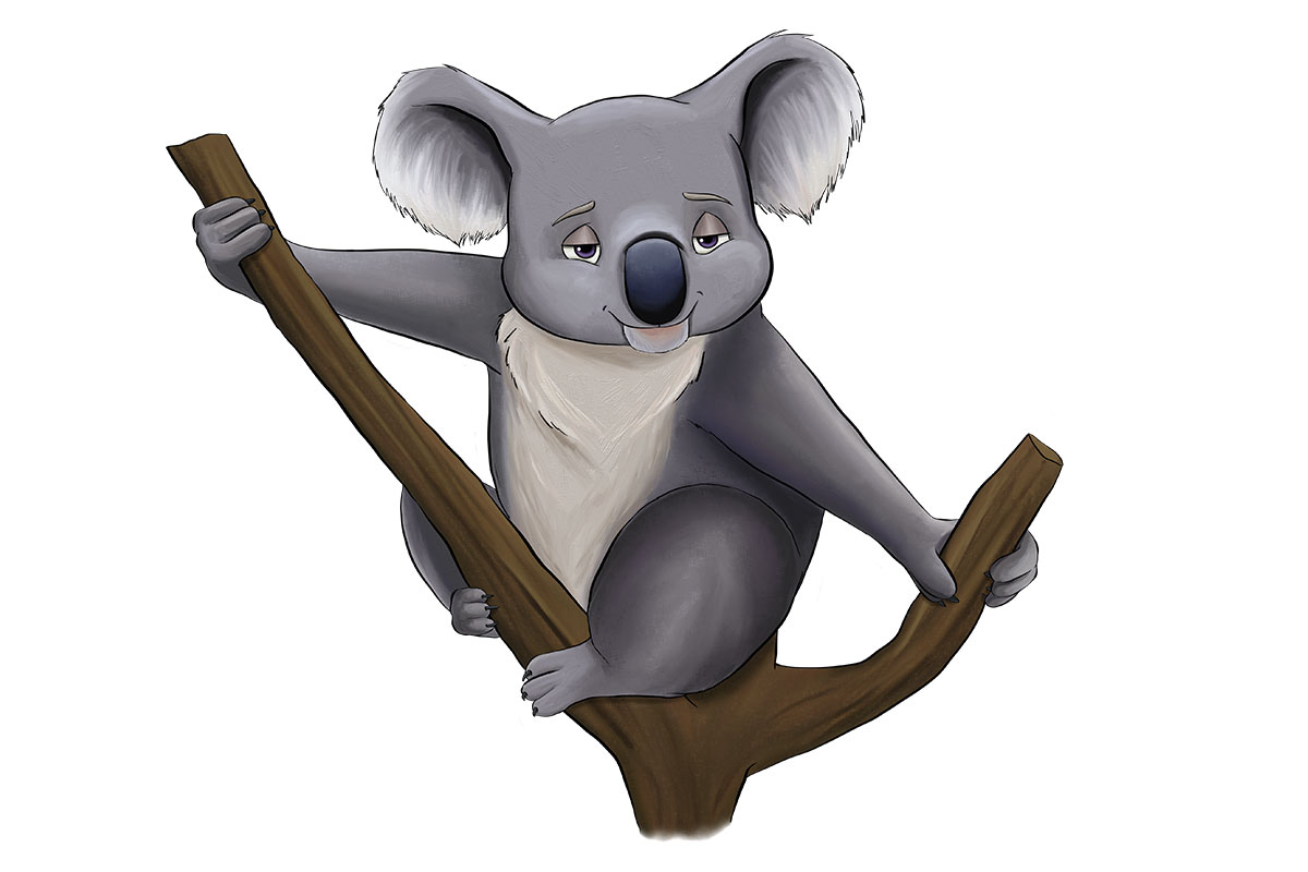 CiNE - ANiMOZ - Fight for Survival - Australian animals collectible card game - Species profile - Southern koala